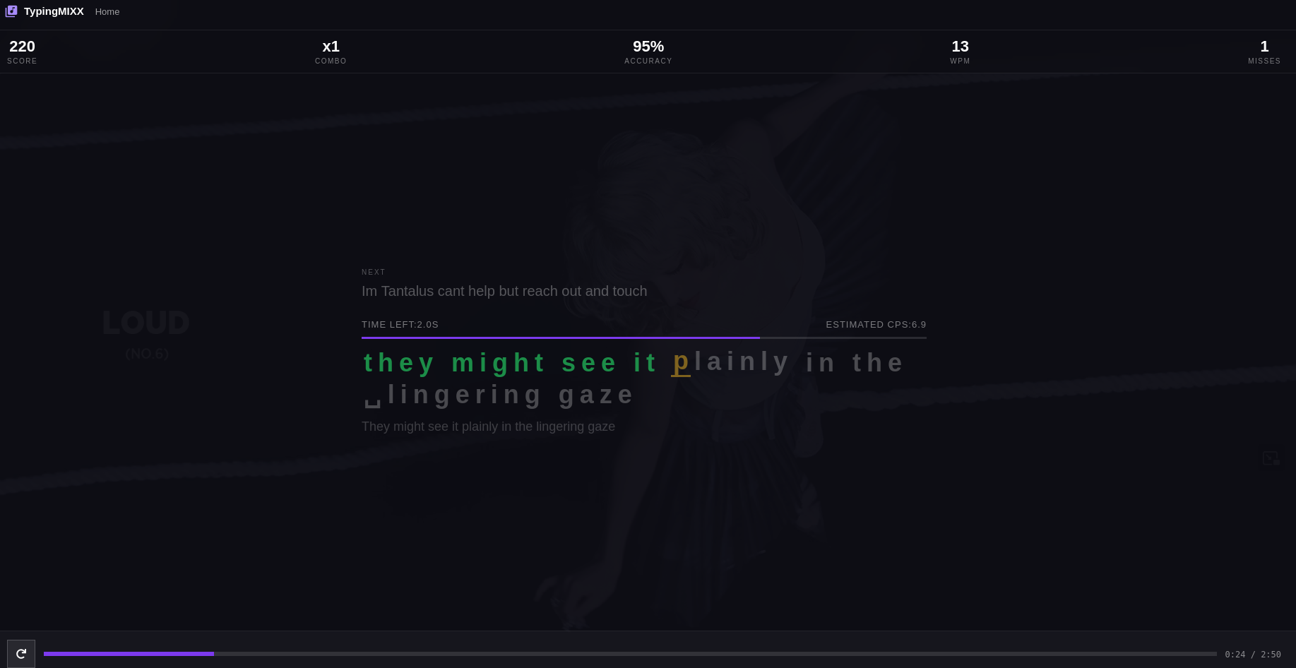 Mixx Type typing interface